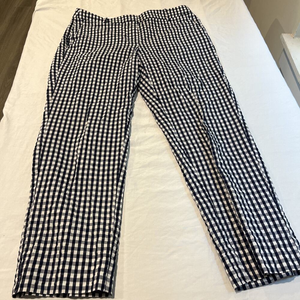J. Crew Womens Plaid Dress Pants Size 4